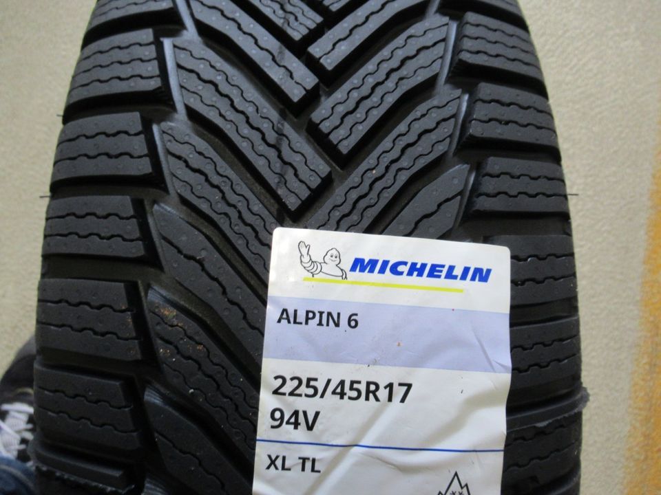 Michelin Alpin 6 - 225/45 R17 94V XL Winterreifen M+S Neu !! in  Rheinland-Pfalz - Ockenheim | Reifen & Felgen | eBay Kleinanzeigen ist  jetzt Kleinanzeigen