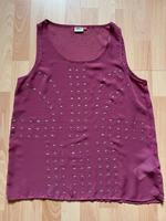 Only Top Sterne transparent Gr. 38 bordeaux Hessen - Philippsthal (Werra) Vorschau