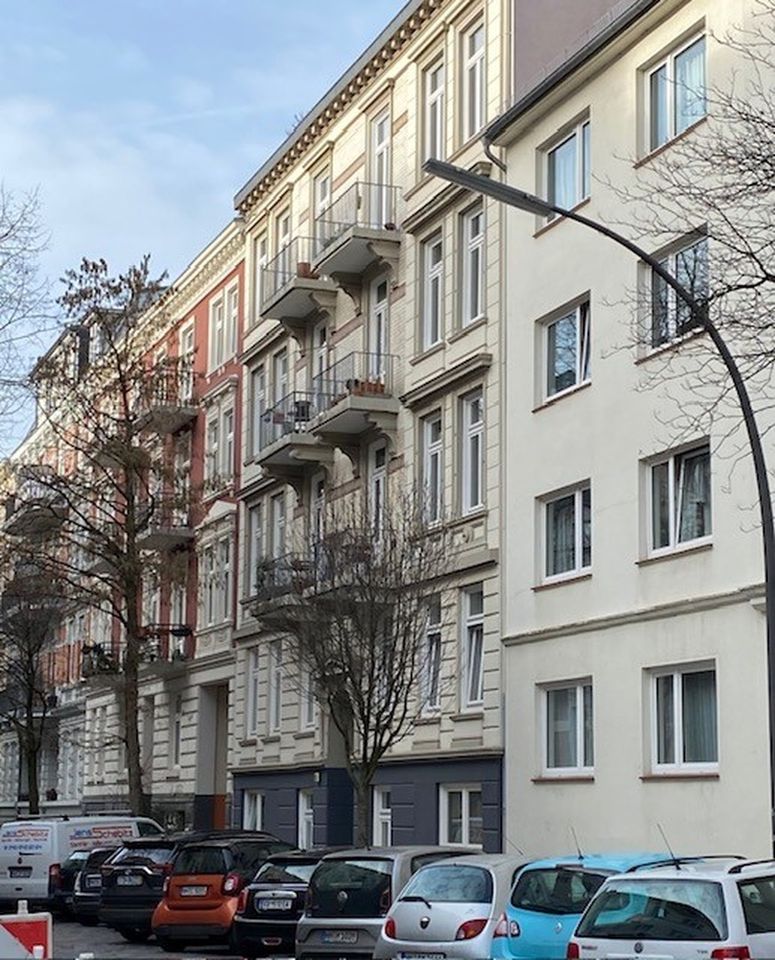 Sanierte 3-Zimmer Altbauwohnung im Grindelviertel / Rotherbaum in Hamburg