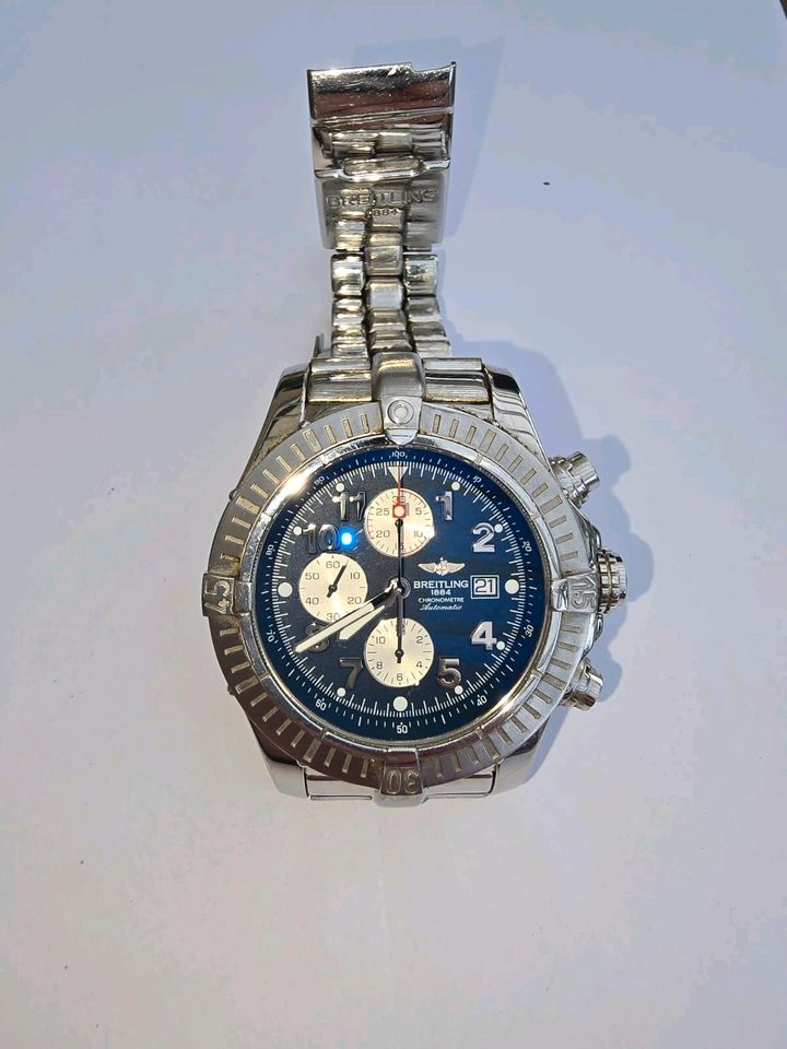 Original Breitling "Super Avenger II" Durchmesser 43 mm in Mülheim (Ruhr)