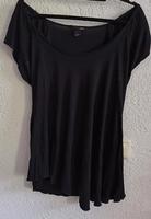 Gotik asymetrisches Shirt  Zipfelshirt schwarz  40 42 Thüringen - Harth-Pöllnitz Vorschau