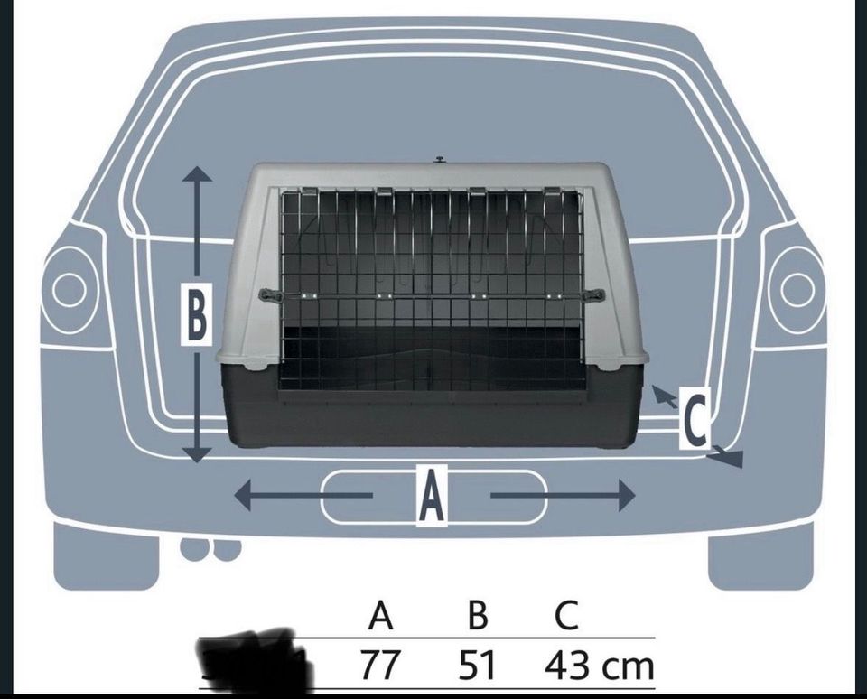 Hunde Box Transportbox Autobox mittelgroße Hunde zb Bully Beagle in München