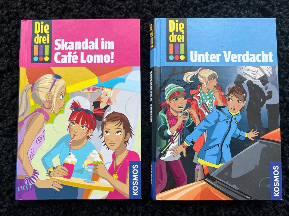 2 Bücher „Die drei !!!“ in Stuttgart