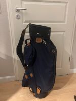 Golftasche Golfbag kaum benutzt dunkelblau mit Lederapplikationen Hessen - Erzhausen Vorschau