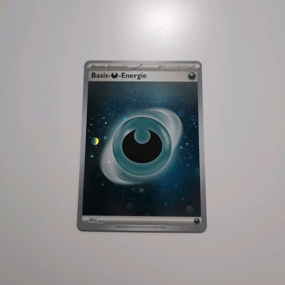 Finsternis Energie 007 Holo Pokemon Karte Set 151 Deutsch Neu in Enger