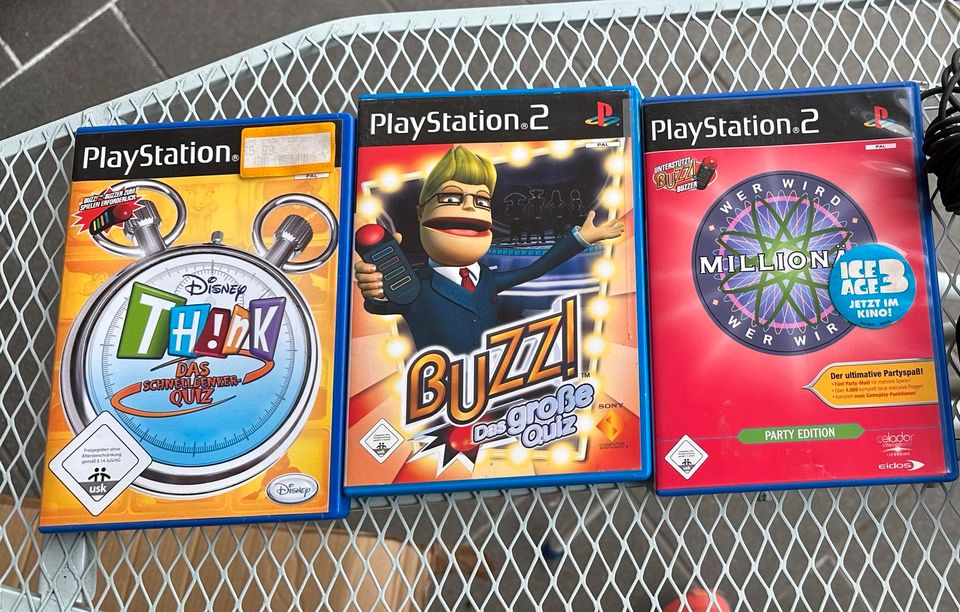 Play Station 2, BuZz Spieleset in Bad Salzschlirf