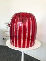Italienische Disigner Lampe rot / transparent neuwertig Berlin - Schöneberg Vorschau