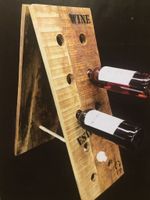 Weinregal aus Holz - retro Bayern - Gersthofen Vorschau