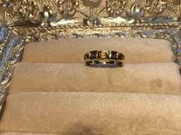 Citrinring Bandring Gelbgold 333er Gold mit Turmalinen RG 53 NEU Nordrhein-Westfalen - Mönchengladbach Vorschau