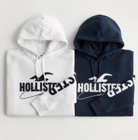 Hollister Herren Hoodies 2er Pack Gr.S Weiß u Blau mit Etikett Hessen - Erlensee Vorschau