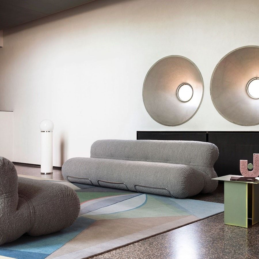 Designer Sofa ORSOLA bei Gastone Rinaldi für Tacchini in Berlin