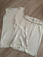 KALB Strickset, Vest + Rock, beige, S/M Bayern - Röthenbach Vorschau