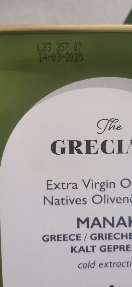 Griechisches Extra Natives Olivenöl (3l) Grecials in Kelsterbach