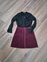 Outfit Rock Cordrock und Bluse Größe 36 Hessen - Ebersburg Vorschau