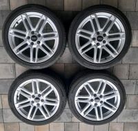 Vier 18 Zoll Audi Sport Felgen mit Sommerreifen Hankook 245/40R18 Niedersachsen - Wolfsburg Vorschau