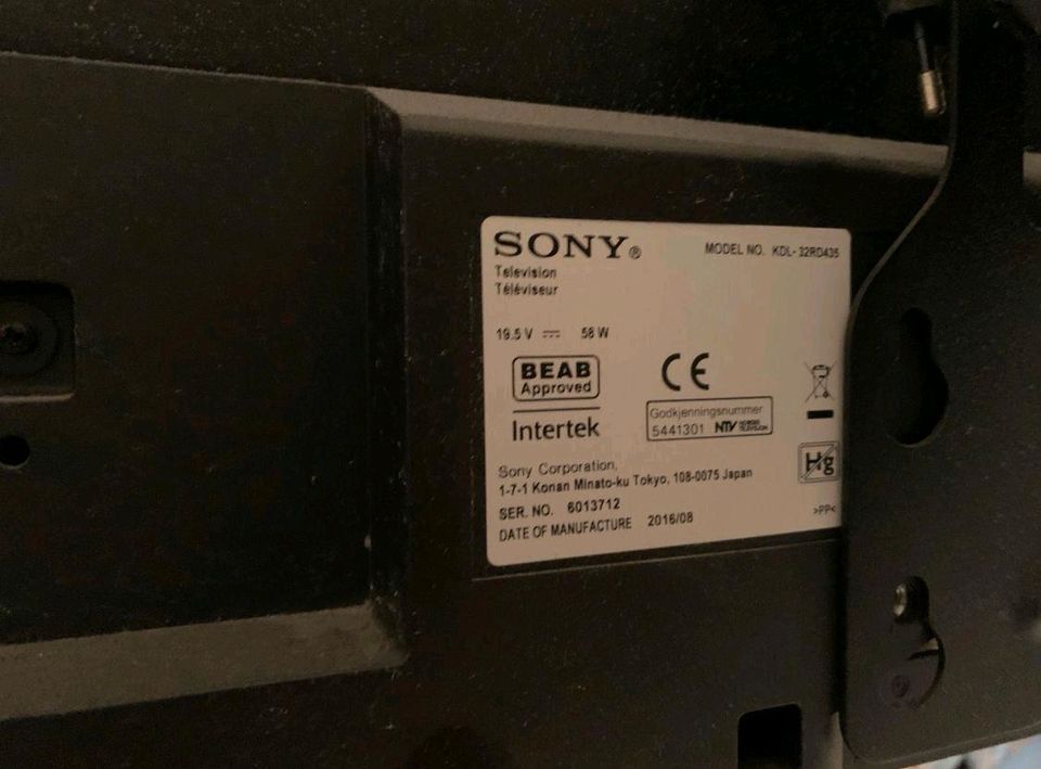 Fernsehen Sony 32 zoll in Hannover