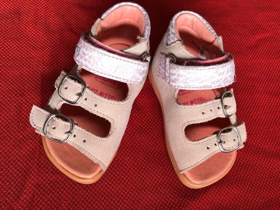 ❤️Däumling schöne Mädchen Sandalen rosa Glitzer 19❤️‍‍ in Karlsruhe