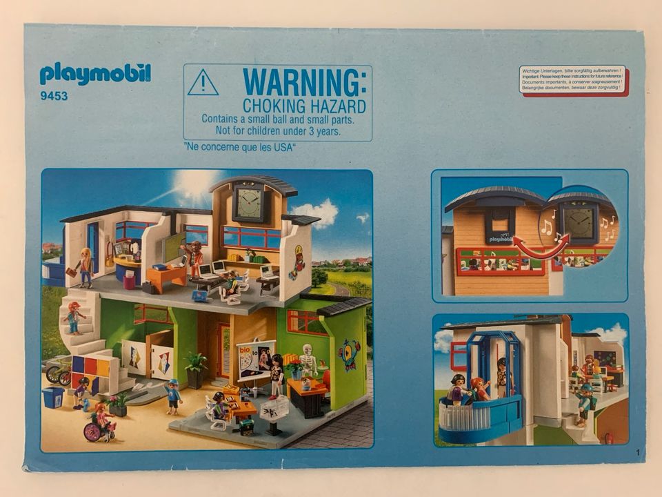 Playmobil Schule und Turnhalle in Hilden