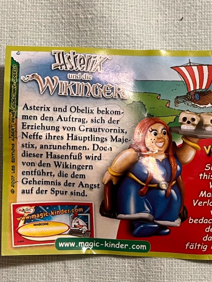 FERRERO ASTERIX UND DIE WIKINGER FRAU VON MAULAF MIT BPZ ÜEI 2007 in Rheinstetten