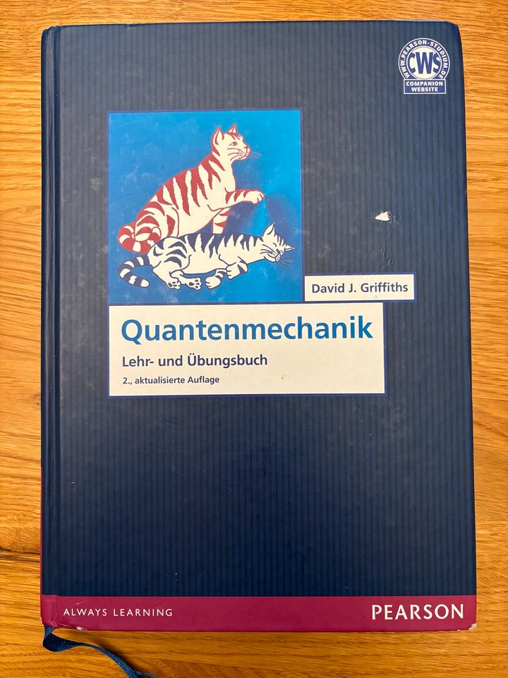 Quantenmechanik Griffiths Lehr und Übungsbuch 2. Auflage in Frankfurt am Main