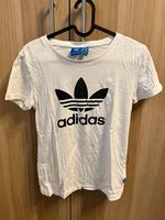 Adidas T-Shirt weiß schwarz Größe 34 Hessen - Mörlenbach Vorschau