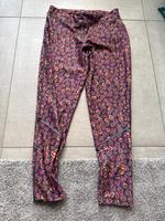 Sporttight crivit M 40/42 Blumen bunt activewear Baden-Württemberg - Pforzheim Vorschau