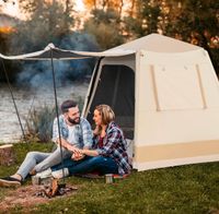 6 Personen Campingzelt Pop-Up Automatik Wurfzelt Familienzelt Hessen - Bebra Vorschau