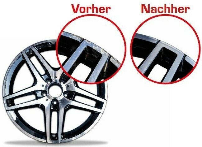 Felgenreparatur Instandsetzen Glanzdrehen Pulverbeschichten in Neubrandenburg
