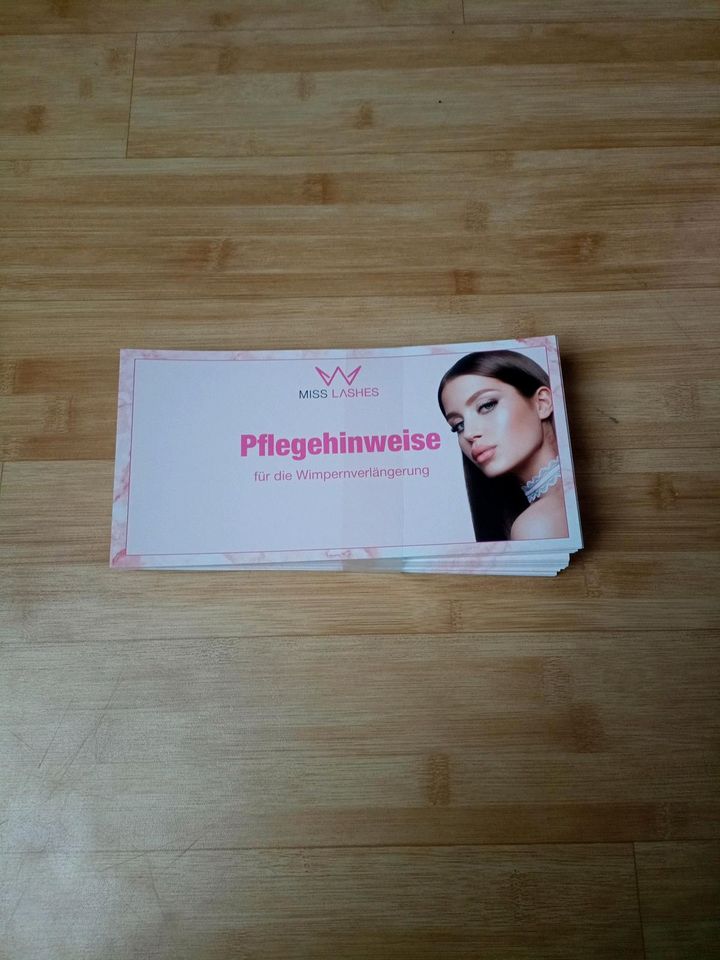 Miss Lashes Wimpernverlängerung Konvolut in Nufringen