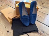 Tod's beliebte Gommino Mokassins in Jeansblau Berlin - Charlottenburg Vorschau