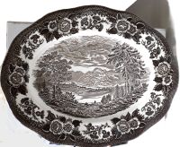 Vintage Wedgwood Servierplatte "Lochs of Scotland", Loch Creran Essen - Essen-Borbeck Vorschau