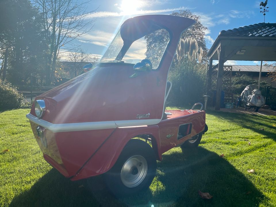 Norsjö Shopper Oldtimer Tür wie Isetta selten in Nörvenich