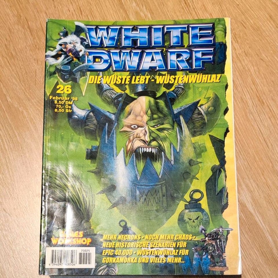 Warhammer White Dwarf Hefte von 1998 Nr. 25-31 in Lüneburg