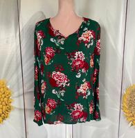 Hübsche SOMMER BLUSE 40/42/44 Floral GRÜN ROT Orange Tunika Rheinland-Pfalz - Linz am Rhein Vorschau