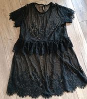 Transparentes Überkleid Strandkleid L 40 schwarz Spitze Boho Goth Nordrhein-Westfalen - Porta Westfalica Vorschau