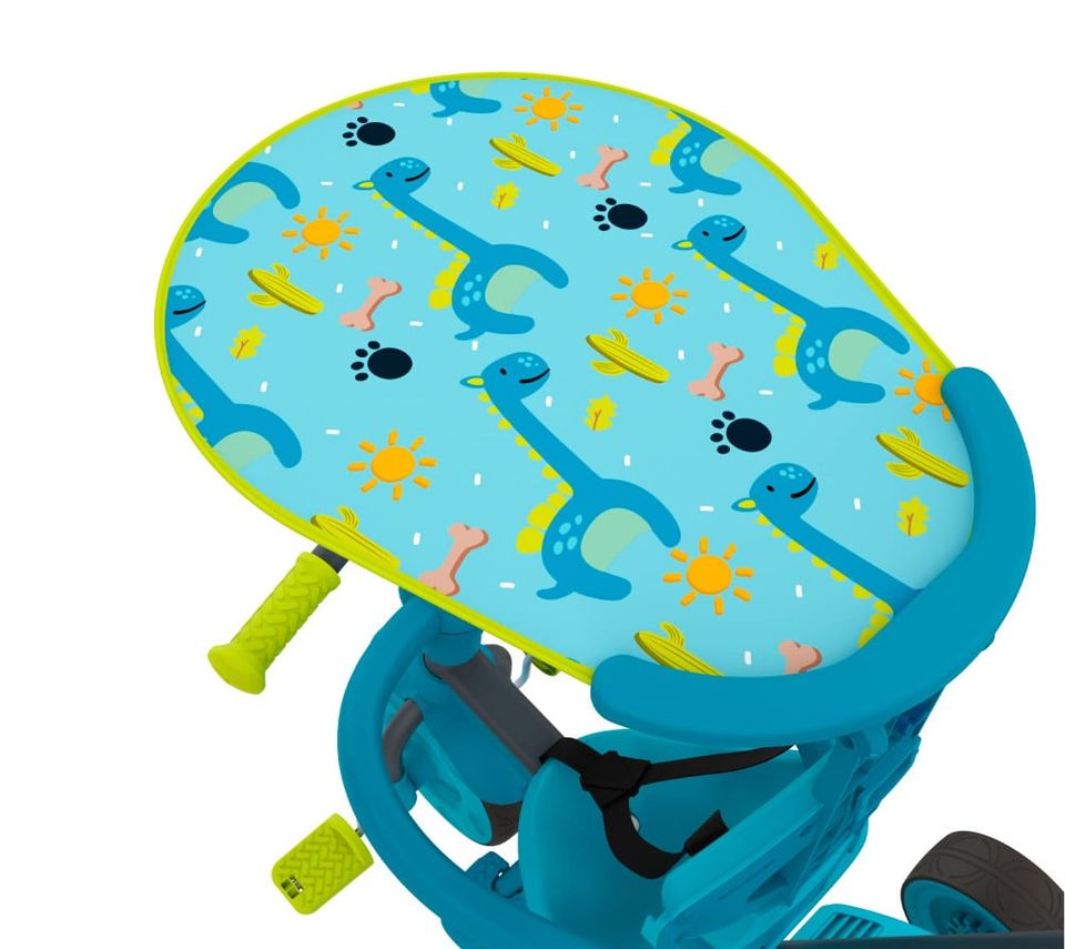 TP Toys Dreirad Dino 4 in 1 | Blau | 85x48x101 cm in Wittlich