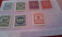 Alte  Briefmarken Deutsches Reich, Dienstmarke. Set 7 St. Baden-Württemberg - St. Georgen Vorschau