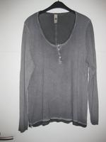 Tredy Langarmshirt, Tunika Oberteil Gr.44 grau Hessen - Darmstadt Vorschau