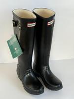 Hunter Gummistiefel, Gr. 35 - 36, schwarz matt, ungetragen Baden-Württemberg - Grenzach-Wyhlen Vorschau