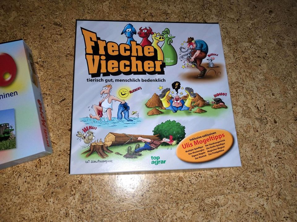 Spiele NEU Kinder Memory Freche Viecher Bauernhof Trecker Tiere in Hammah