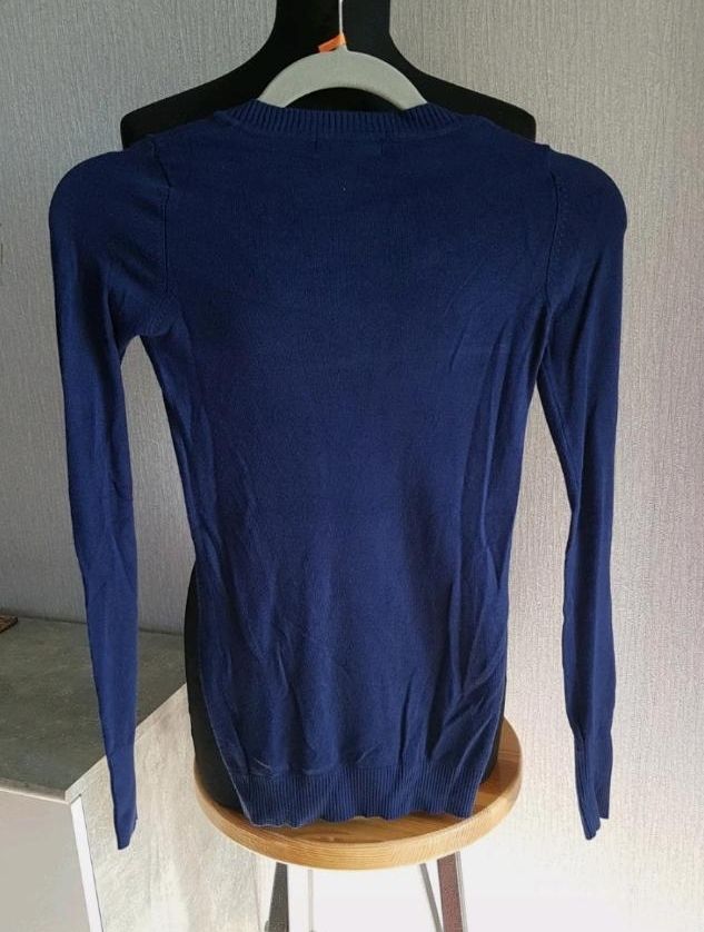 Pullover, XS, Chicorée, blau, dünn, ungetragen, neu in Aschaffenburg