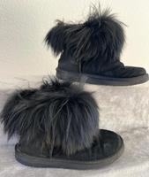 OOG STIEFEL 38 schwarz y2k Vintage retro Winter herbst Stiefel Baden-Württemberg - Aichtal Vorschau