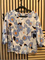 Bluse Opus Gr. 36 weiß hellblau orange wie neu Bielefeld - Heepen Vorschau