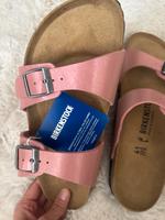 Birkenstock Sydney pink rosa metallic neu 41 München - Berg-am-Laim Vorschau