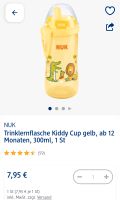 NUK Trinklernflasche ab 12 Mon.Flasche Kiddy Cup Schnabelflasche Bayern - Schöllnach Vorschau
