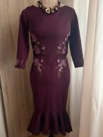 Pflaume Abendkleid/Bridemaids dress Chi Chi London Größe XS/34 Sachsen-Anhalt - Magdeburg Vorschau