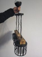 Deckenlampe Neu unbenutzt Holz Kette optik Berlin - Spandau Vorschau