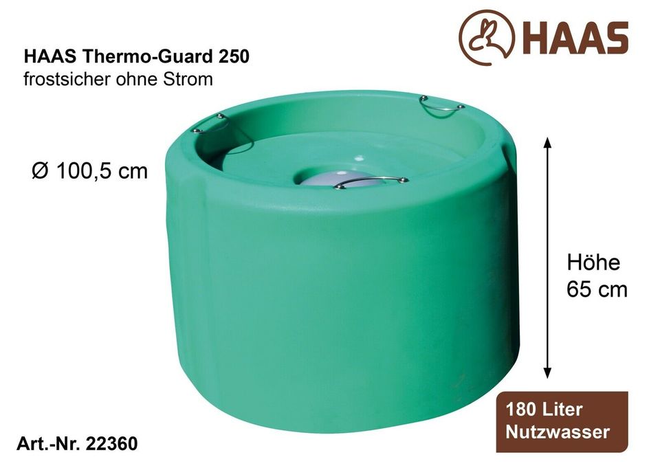 Set 2: HAAS Thermo-Guard 250, Heuglocke, Futtersparnetz in Nümbrecht