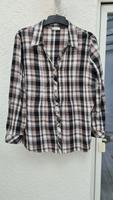 Damen Bluse Kariert CANDA Größe 48 Schwarz / weiß 1/1 Arm 100% Ba Hessen - Büdingen Vorschau