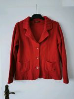 Betty Barclay Jacke Blazer Strickjacke 100% Wolle rot Gr. 44 Nordrhein-Westfalen - Minden Vorschau